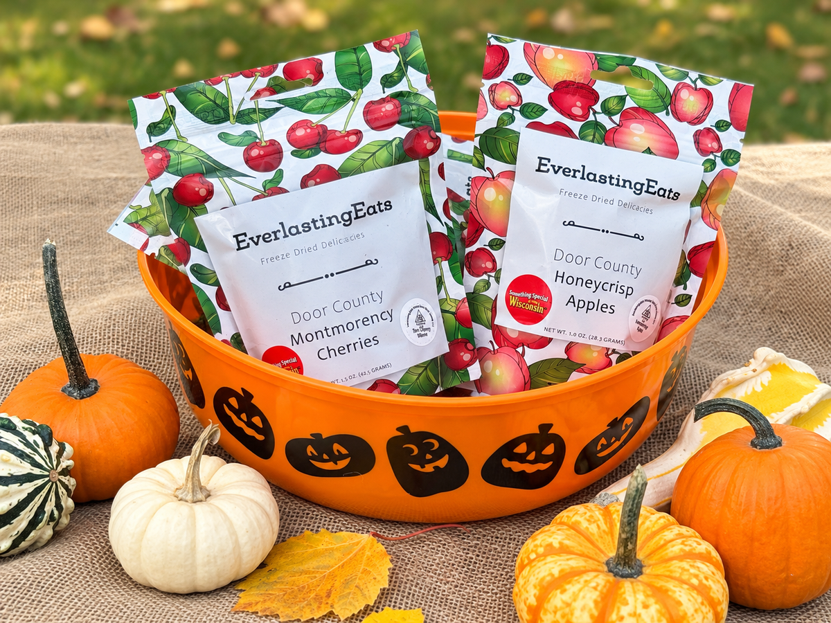 Freeze-Dried Cherry and Honeycrisp Apple Four Pack